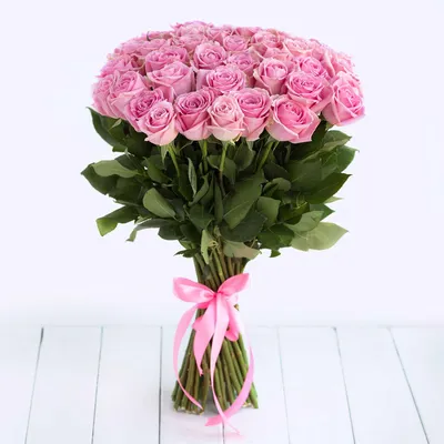 Розовые розы поштучно от Lotlike.ru. Купить цветы.