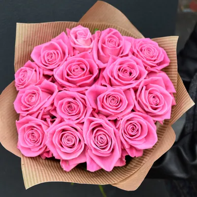 Букет из 101 розовой розы (60 см) купить недорого, доставка - магазин  цветов Абари в Омске