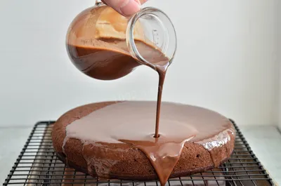 Глазурь для торта из какао шоколадная рецепт фото пошагово и видео -  1000.menu