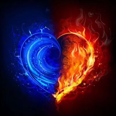 Сердце на огне иллюстрация штока. иллюстрации насчитывающей влюбленность -  37760894