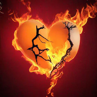 Сердце на огне пылает значок вектора Иллюстрация вектора - иллюстрации  насчитывающей страсть, влюбленность: 120736565