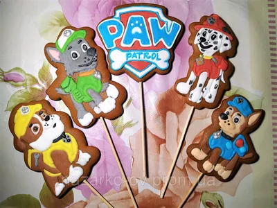 Сахарная картинка Щенячий патруль Paw Patrol 4 года для торта и пряников  съедобная - купить с доставкой по выгодным ценам в интернет-магазине OZON  (1216955988)