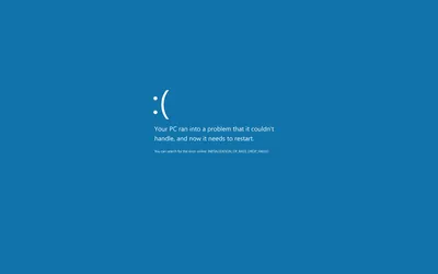 Синий экран смерти. История визитной карточки Windows. | Перезагрузите  роутер | Дзен
