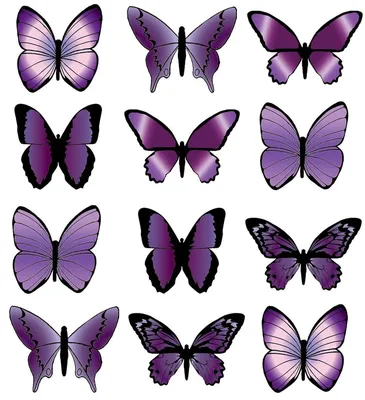 Вафельная картинка Бабочки фиолетовые на торт ВЕСЕЛЫЙ ПРЯНИК 164895449  купить за 50 400 сум в интернет-магазине Wildberries