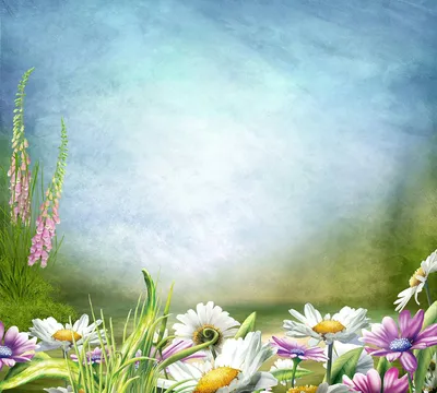 Иллюстрация Сказочные цветы | Illustrators.ru