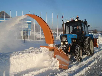 Снегоуборочная машина СУ 2.1 ОПМ \"Чистый Город\" — Снегоуборочное  оборудование — Навесное оборудование МТЗ — «Белтракт»