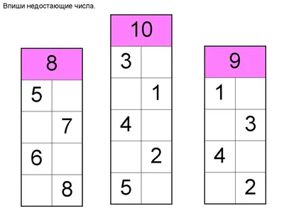 Состав числа домики: фото коллекция - pictx.ru