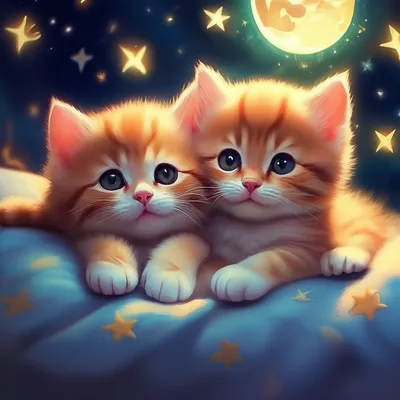 Любимый котик спокойной ночи картинки - 80 фото