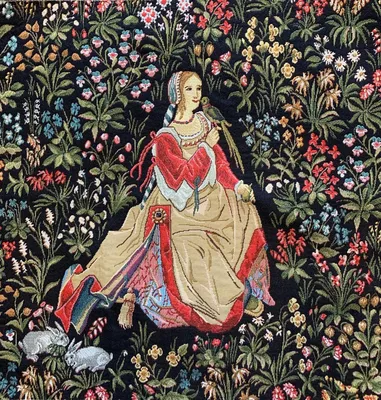 Натюрморт с портретом средневековой дамы» картина Рахманова Фархата маслом  на холсте — купить на ArtNow.ru
