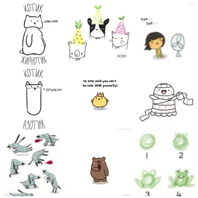 Читать, рисовать, хохотать. Смешные картинки мышки Маши (PDF) – Мышематика  от Жени Кац