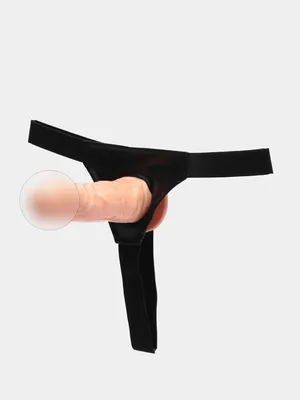 Страпон с поясом для вагинальной и анальной стимуляции купить по цене 460 ₽  в интернет-магазине KazanExpress