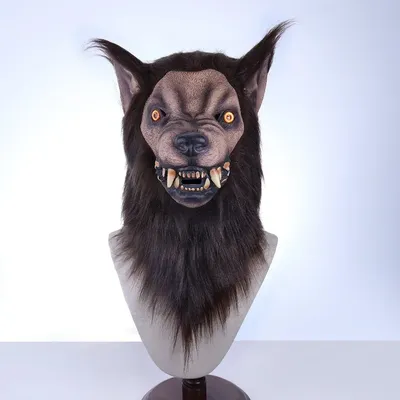 Страшный волк с длинными зубами …» — создано в Шедевруме