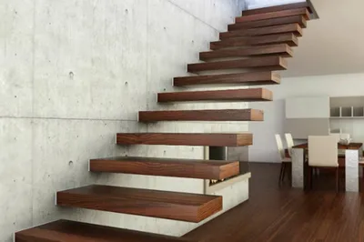 Виды ступеней для лестницы: материалы (дерево и металл), форма, тип и  размеры лестничных ступенек