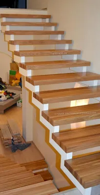 Ступени для лестниц внутри дома на заказ в Спб и Москве | Отделка ступеней  ценными породами дерева