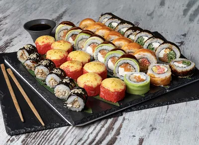 Заказать суши сет или сет роллов с доставкой по Гомелю | joypizza.by