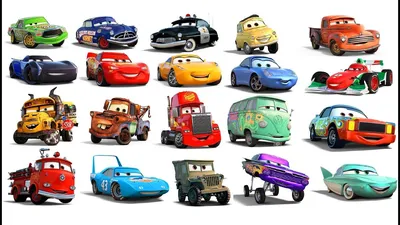 Disney/Pixar Cars Characters: Персонажи мультфильма «Тачки» - Blog