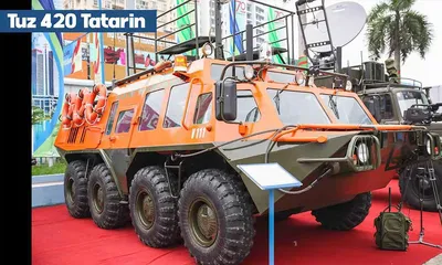Did you know that the tatarin is actually an real vehicle? The GAZ-59037A :  r/snowrunner