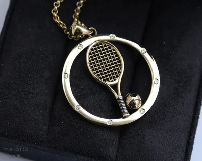 Брошь теннисная ракетка купить в интернет магазине в Москве
