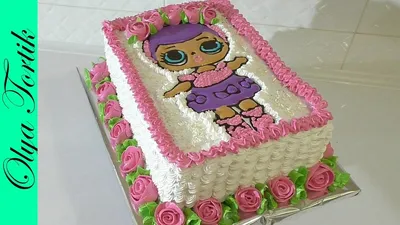 Торт “Куклы Lol и единорог” Детские торты на заказ заказать с доставкой в  СПБ
