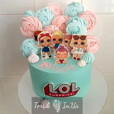 Продуктовый Интернет-магазин MAGNIT.TJ — Праздничный торт Куклы L.O.L. (на  заказ от 555®) цена за 1.5 кг