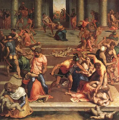 Царь Ирод делает селфи с апостолами…» — создано в Шедевруме