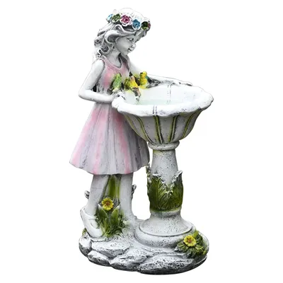 Фигурка декоративная цветочная фея Цинния Fiebiger Floristik GmbH  216993-050 купить дешево на сайте artpins.ru