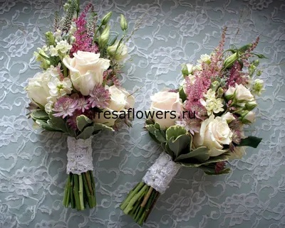 Букеты подружек невесты № 060 ‒ купить в салоне цветов Fresa