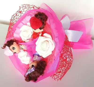 Розовые цветы на рождение девочки – розы с доставкой по Москве и Московской  области