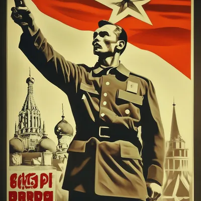Купить редкий репринт советского агитационного плаката «Ты записался  добровольцем?», тираж 300, Издательство «Панорама», 1971 г.