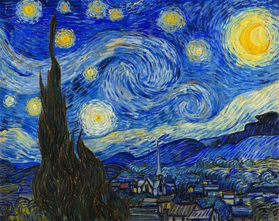 Мастер-класс по живописи «Звездная ночь. Ван Гог» Культурный центр  «Меридиан»