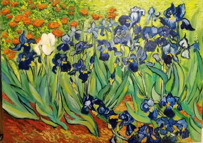 Ирисы (картина) — Винсент Ван Гог