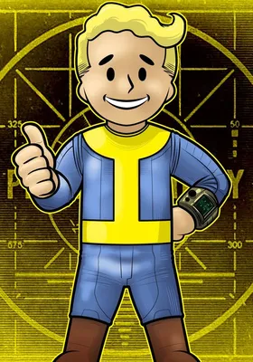 Fallout, #games, #images, #игры, #картинки, https://avavatar.ru/image/4635  | Vault boy, Vault boy fallout, Fallout concept art