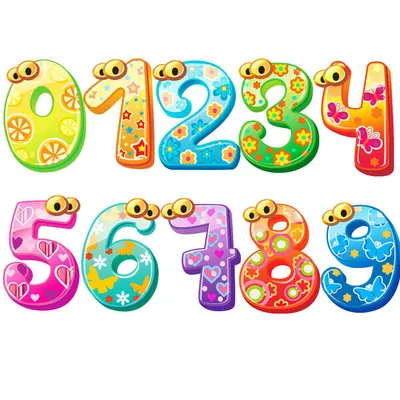 Набор Веселые Цифры Деталь для Бизиборда и декора - купить с доставкой по  выгодным ценам в интернет-магазине OZON (1215252330)