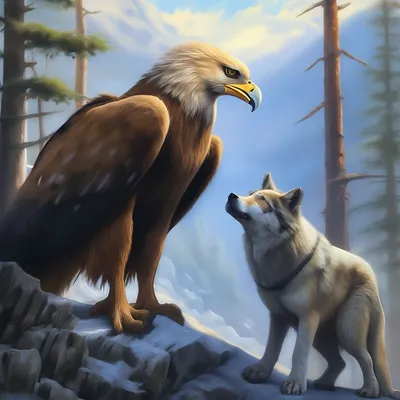 Волк и Орел - 47 фото