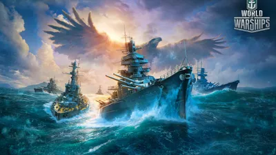 Фото World Of Warship Мужчины Игры Корабли 1920x1080