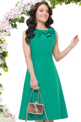 Светло-зеленое платье на свадьбу Sellini Brin | Купить вечернее платье в  салоне Валенсия (Москва)