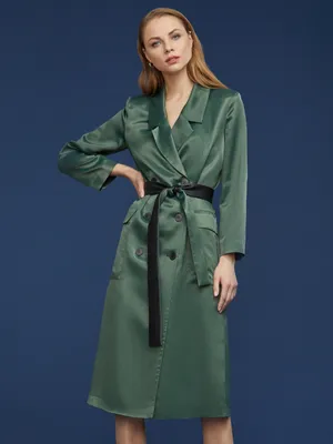 С чем носить зеленое платье?
