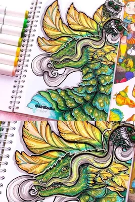 Рисунки Драконов для срисовки: 100 идей - простых, легких, красивых |  Рисунки драконов, Рисунки, Рисунок дракона