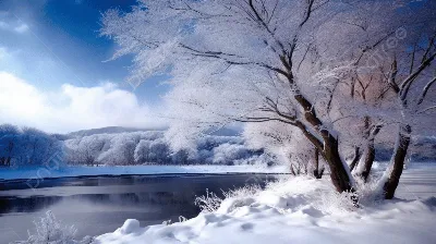 Картинки Природа, зимние обои, зима, леса, домики, фото, снег, деревья,  дома, дороги, дорога, пейзажи, дерево - обои 1366x768, картинка №9488