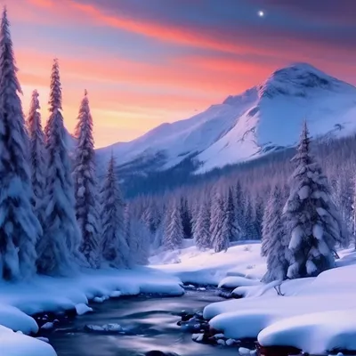 Картинки красивые на аватарку природа зима (69 фото) » Картинки и статусы  про окружающий мир вокруг
