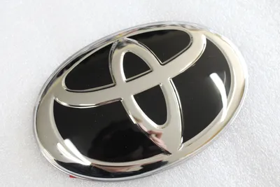 MyAuto Эмблема для Toyota/Знак на Тойота/значок/шильдик на Toyota/на:  перед/зад/капот/крышку багажника/руль