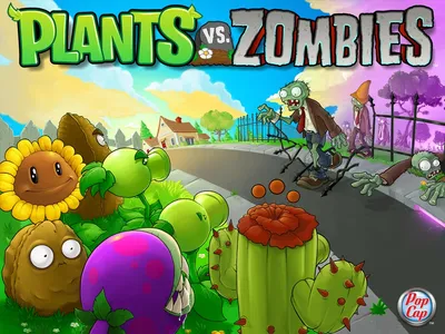 Зомби против растений картинки обои