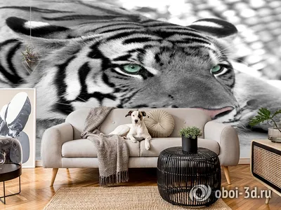 3D тигры: скачать бесплатно обои в формате JPG