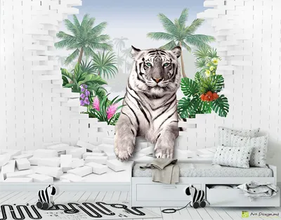Обои 3D тигры для Windows: бесплатно и в высоком разрешении