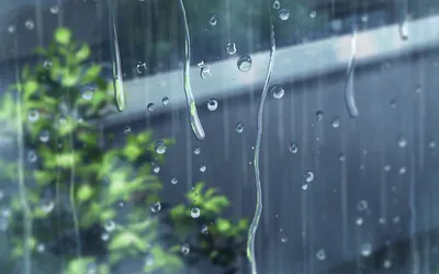 Анимированный дождь: Обои на телефон в формате JPG для iPhone