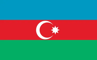 Фон с флагом Азербайджана: обои на рабочий стол