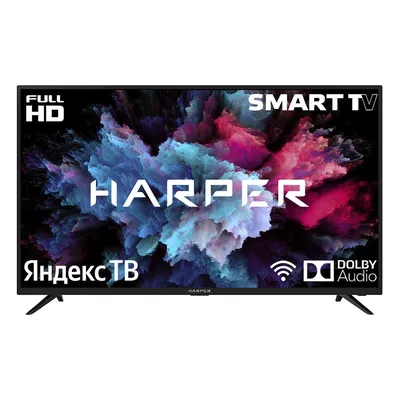 Телевизор Harper 40F750TS, 40\"(102 см), FHD - отзывы покупателей на  маркетплейсе Мегамаркет | Артикул: 100025653619