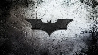 Обои Бэтмен, Логотип, Бэт-Сигнал, Серый, Черно-Белый, Фон - Скачать бесплатное изображение