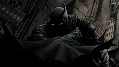 Обои Бэтмен 4K, Тёмные, Иллюстрация, #5216
