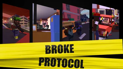 Обои Broke Protocol: Online City RPG для телефона в формате jpg